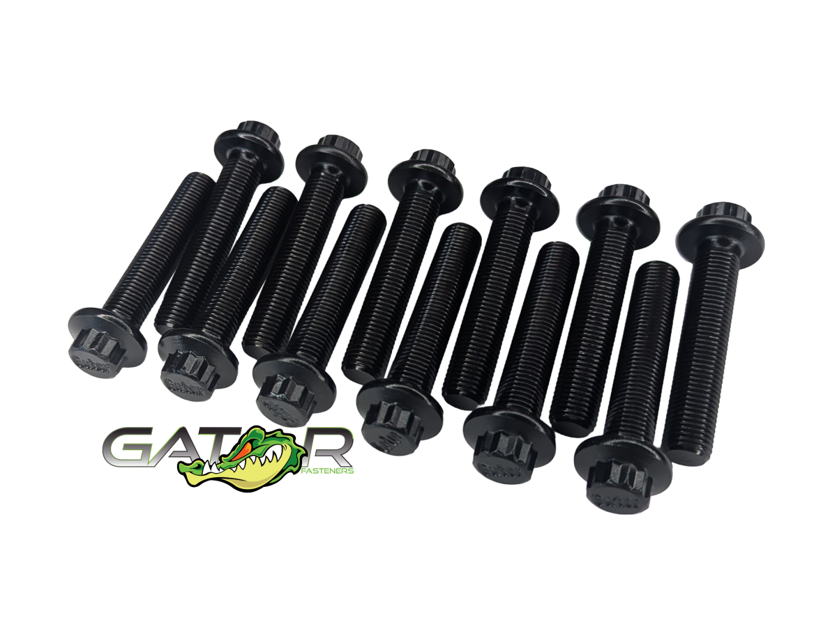 Gator Fasteners Heavy Duty Rod Bolt Kit for Dodge (2003-25) 5.9L & 6.7L Cummins Diesel (fractured cap rods)