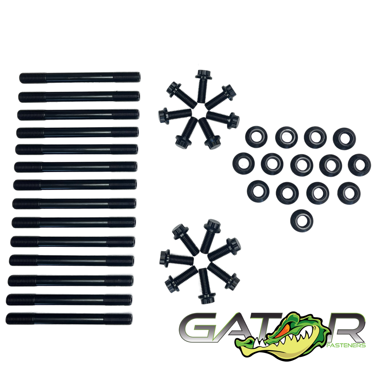 Gator Fasteners Heavy Duty Main Stud Kit for Dodge (2007.5-25) 6.7L Cummins Diesel w/ Factory Girdle