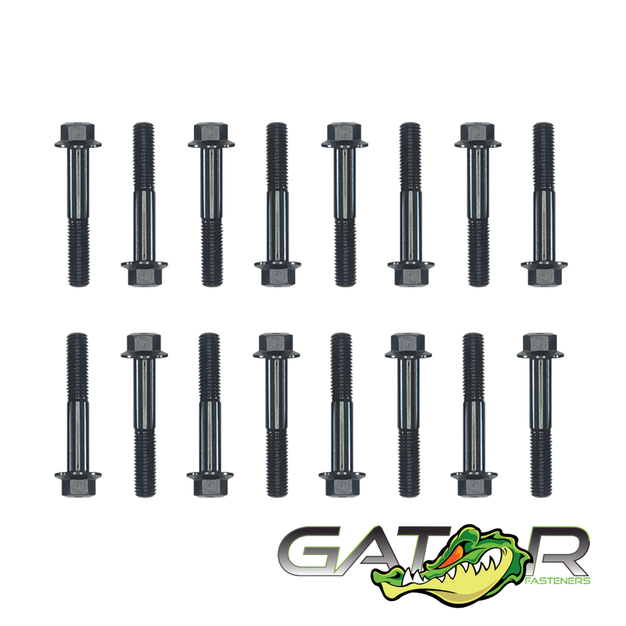 Gator Fasteners Heavy Duty Exhaust Manifold Bolt Kit for Ford (1994-03) 7.3L Powerstroke Diesel