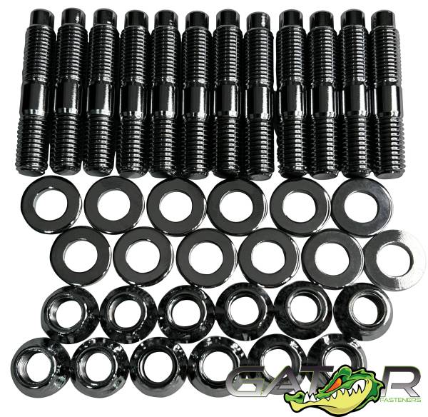 Gator Fasteners Heavy Duty Exhaust Manifold Stud Kit for Dodge/Ram (1994-25) 5.9L & 6.7L Cummins Diesel