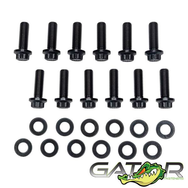 Gator Fasteners Heavy Duty Up-Pipe Bolt Kit for Chevy/GMC (2001-16) 6.6L Duramax Diesel