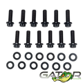 Gator Fasteners Heavy Duty Up-Pipe Bolt Kit for Chevy/GMC (2001-16) 6.6L Duramax Diesel