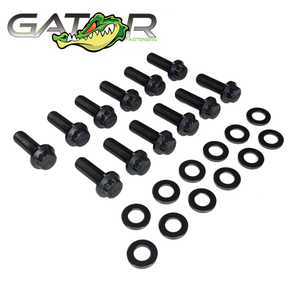 Gator Fasteners Heavy Duty Up-Pipe Bolt Kit for Chevy/GMC (2001-16) 6.6L Duramax Diesel